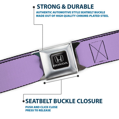 Honda Seatbelt Belt - Lavender Webbing