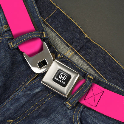 Honda Seatbelt Belt - Neon Pink Webbing