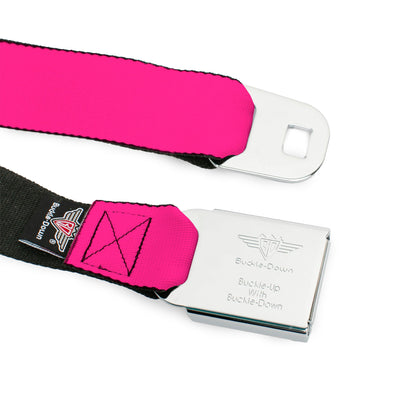 Honda Seatbelt Belt - Neon Pink Webbing