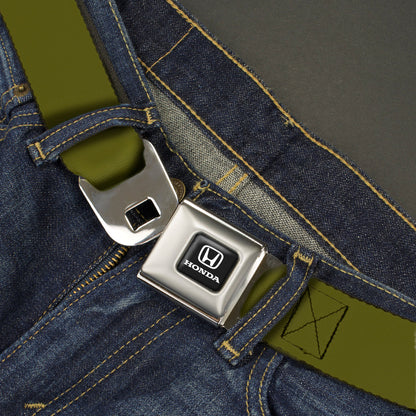 Honda Seatbelt Belt - Olive Webbing