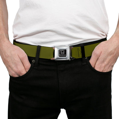 Honda Seatbelt Belt - Olive Webbing