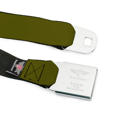 Honda Seatbelt Belt - Olive Webbing