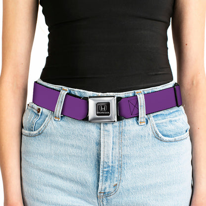 Honda Seatbelt Belt - Purple Webbing