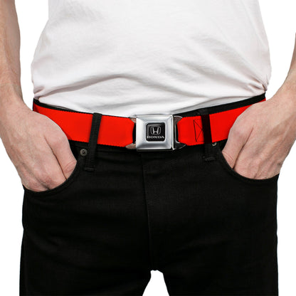 Honda Seatbelt Belt - Red Webbing