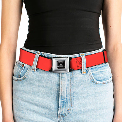 Honda Seatbelt Belt - Red Webbing