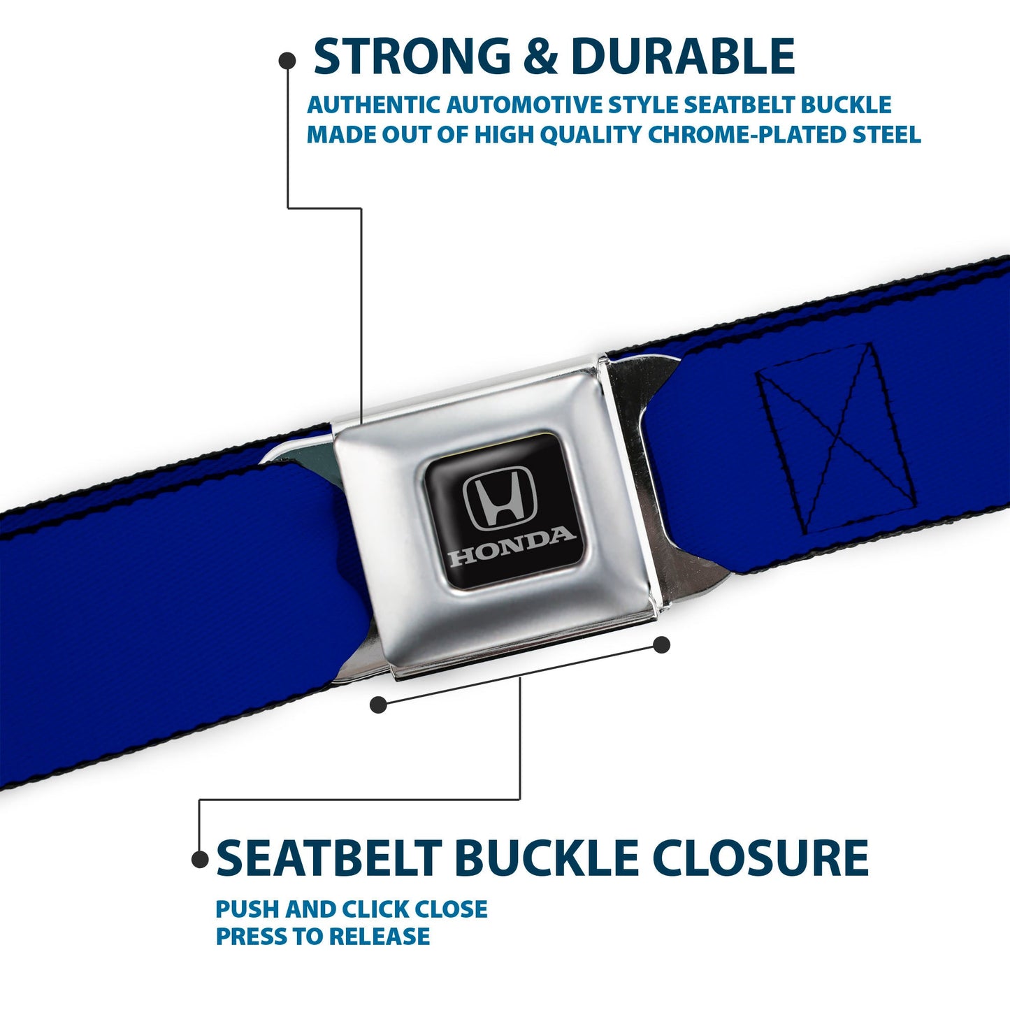Honda Seatbelt Belt - Royal Webbing