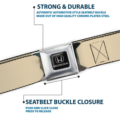 Honda Seatbelt Belt - Tan Webbing