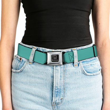 Honda Seatbelt Belt - Teal Webbing