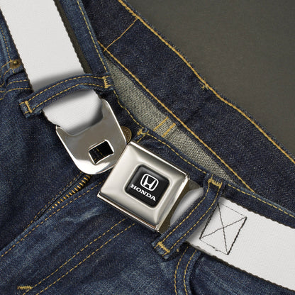 Honda Seatbelt Belt - White Webbing