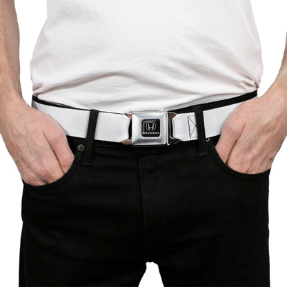 Honda Seatbelt Belt - White Webbing