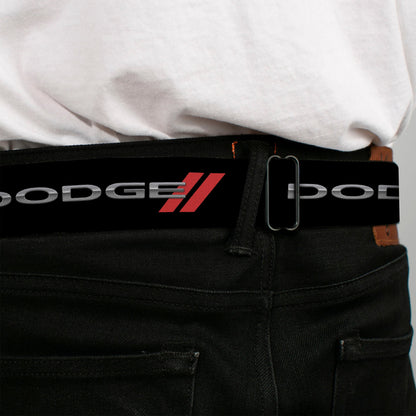 Dodge Red Rhombus Full Color Seatbelt Belt - Dodge Red Rhombus REPEAT Webbing