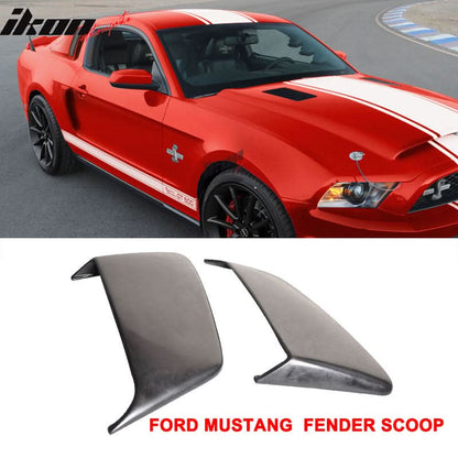 2010-2012 Ford Mustang Eln Unpainted Fender Side Scoop Panel PU
