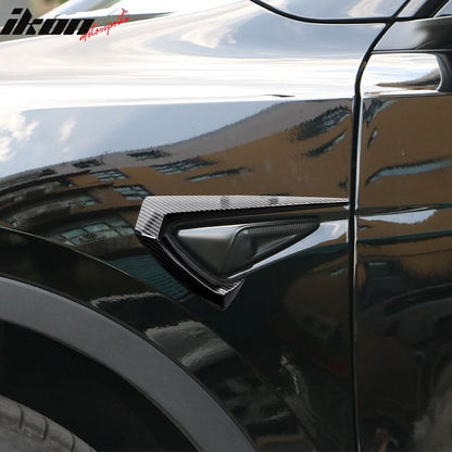 2020-2023 Tesla Model Y Side Fender Camera Vent Trim ABS Plastic