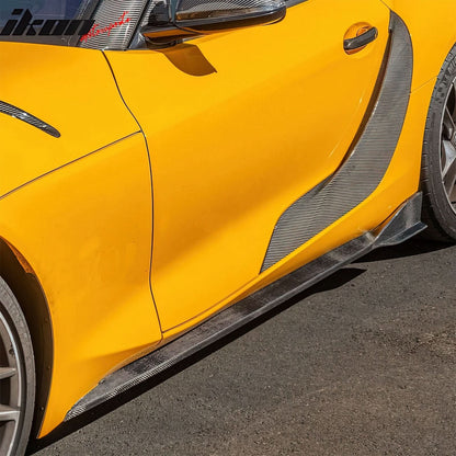 2020-2025 Toyota GR Supra A90 Side Fender Vents Gloss Dry Carbon Fiber