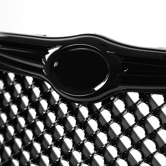 2005-2010 Chrysler 300 / 300C Glossy Black ABS Mesh Grille