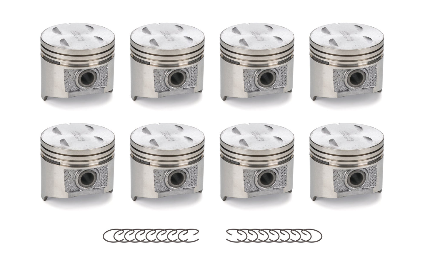 8 PK SET CAST PISTONS