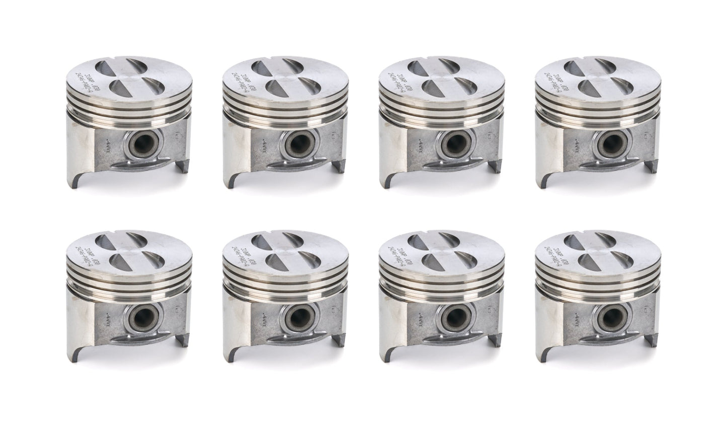 8 PK SET CAST PISTONS