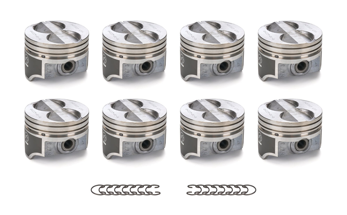 8 PK SET CAST PISTONS