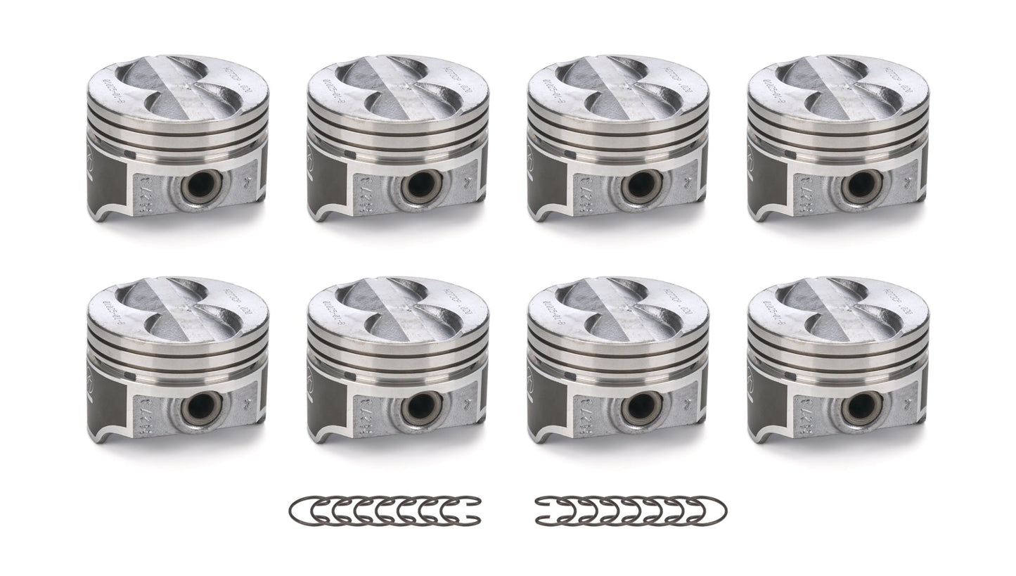 8 PK SET CAST PISTONS
