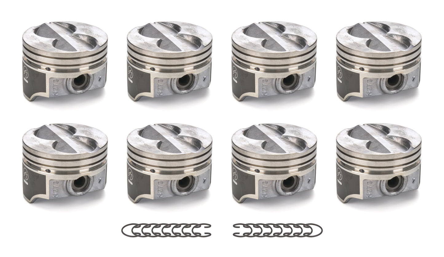 8 PK SET CAST PISTONS