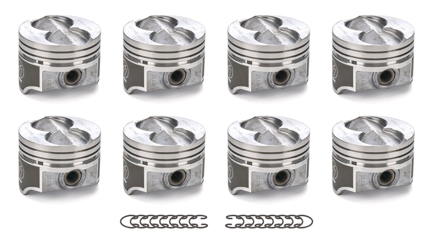 8 PK SET CAST PISTONS