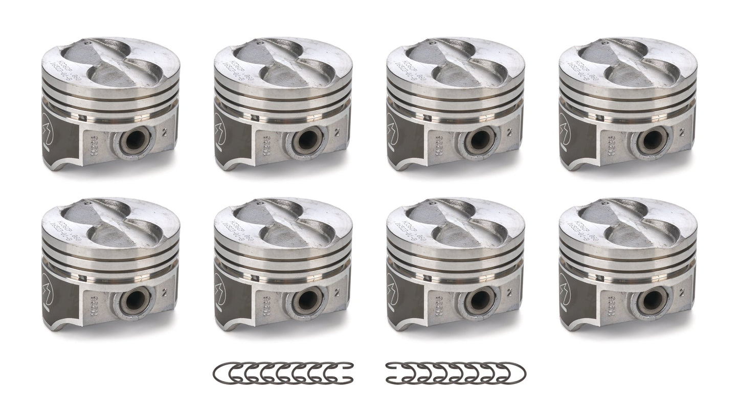 8 PK SET CAST PISTONS
