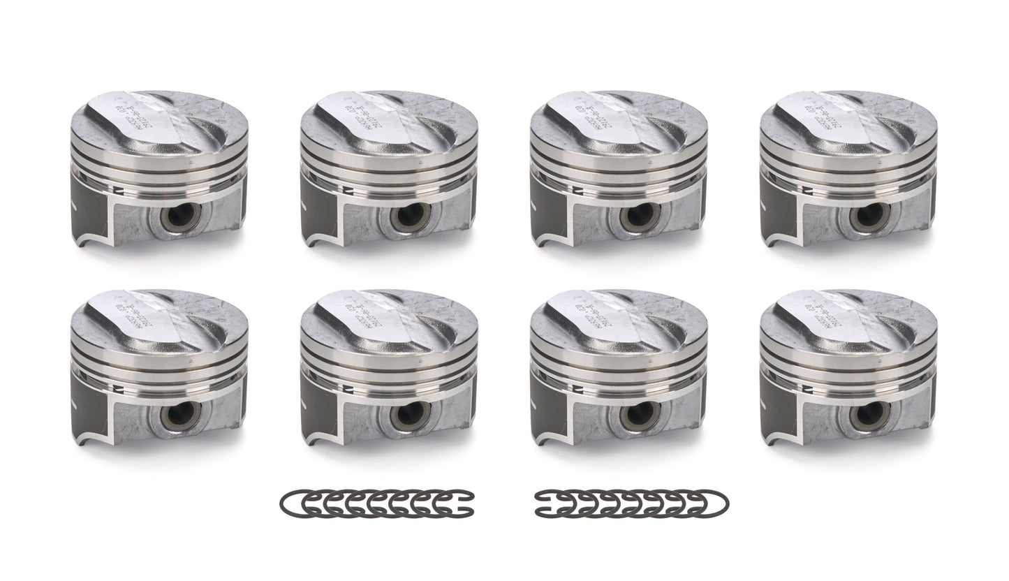 8 PK SET CAST PISTONS