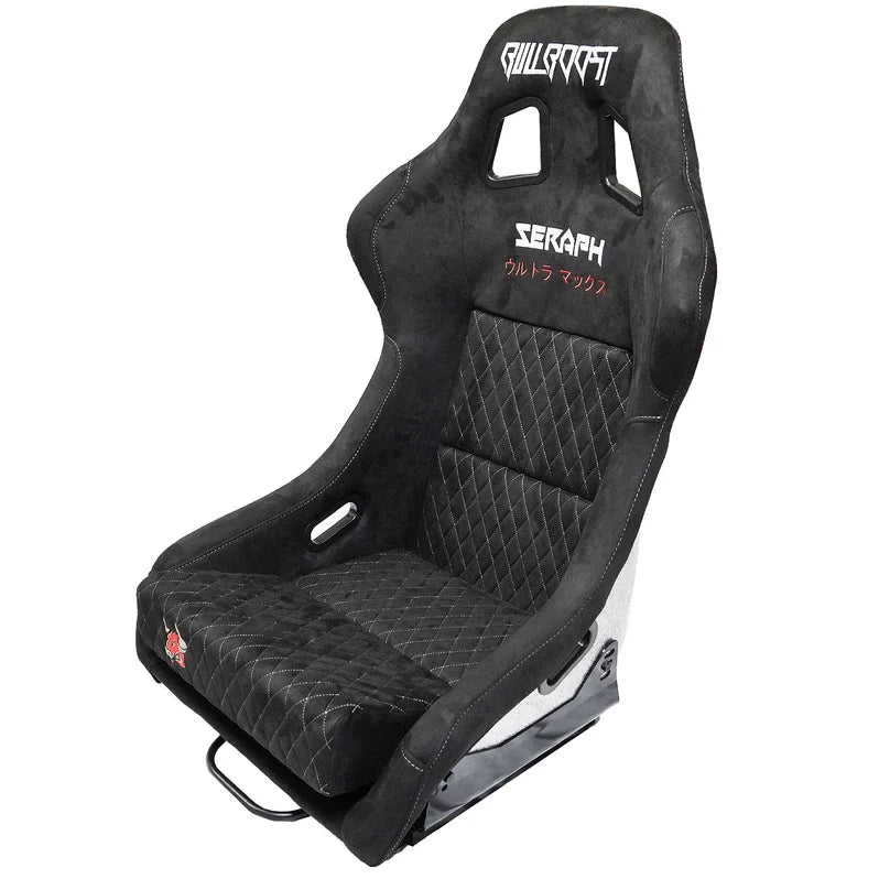 BULL BOOST Ultra-Max Seraph Racing Bucket Seats with Slider Rails – Pair