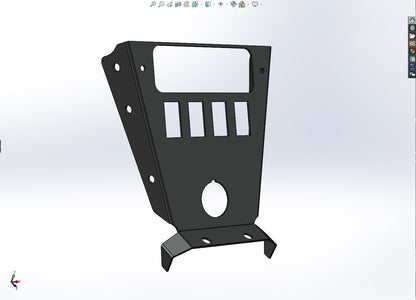 2017-2025 Can-Am X3 Custom Shorty Center Console