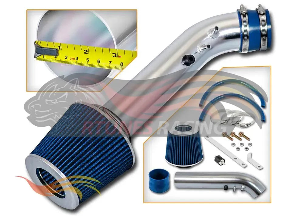 Short Ram Air Intake Kit For 1999-2000 Honda Civic Si | Rtunes Racing | SI-HD-04BL