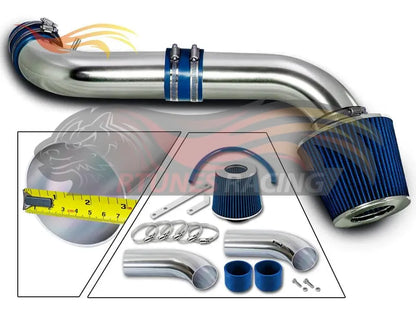 Short Ram Air Intake Kit For 1999-2004 Jeep Grand Cherokee 4.7L V8, 4.7L V8 H/O | Rtunes Racing | SI-JP-07BL