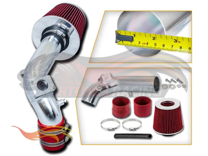 Short Ram Air Intake Kit For 2008-2014 Mitsubishi Lancer 2.0L, 2.4L L4 N/A Only | Rtunes Racing | SI-MT-08RD