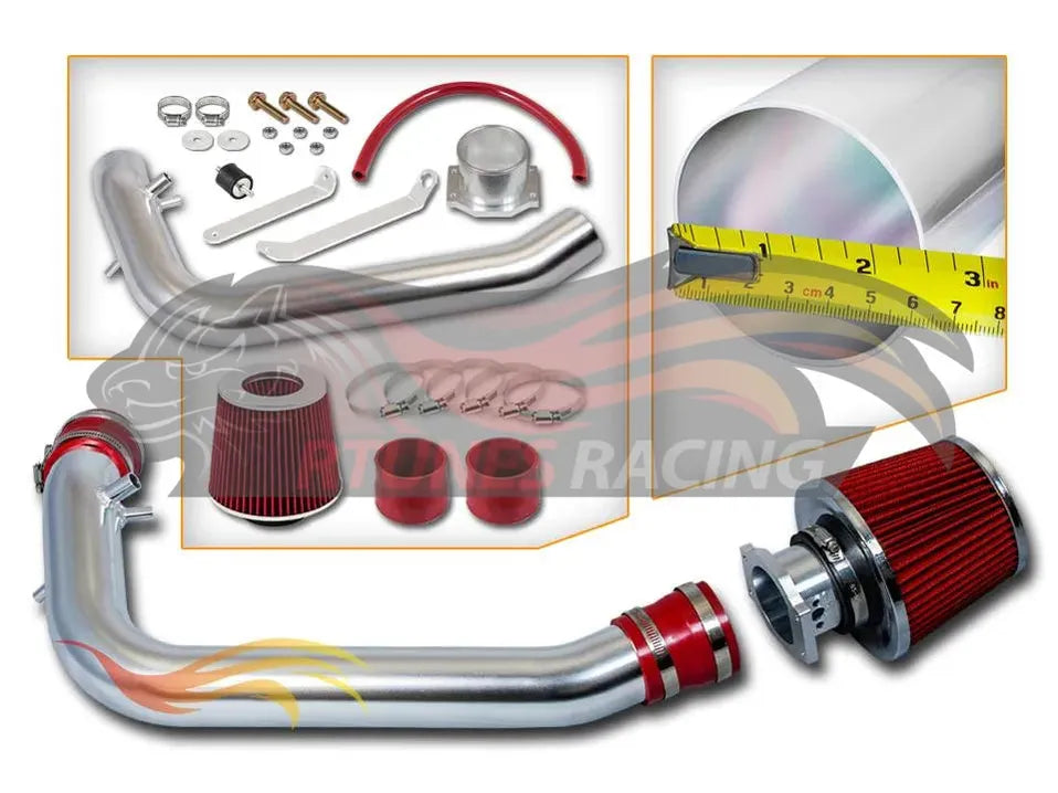 Short Ram Air Intake Kit For 1995-1998 Nissan 240Sx S14 2.4L | Rtunes Racing | SI-NS-02RD