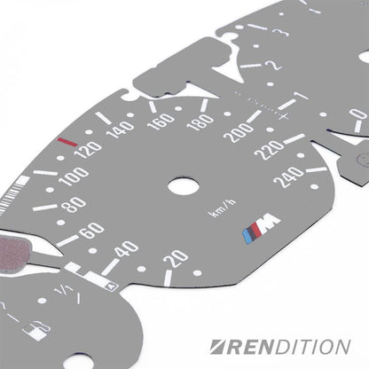 BMW E46 GAUGE FACE FOR M3 330 328 325 318 320 323 316