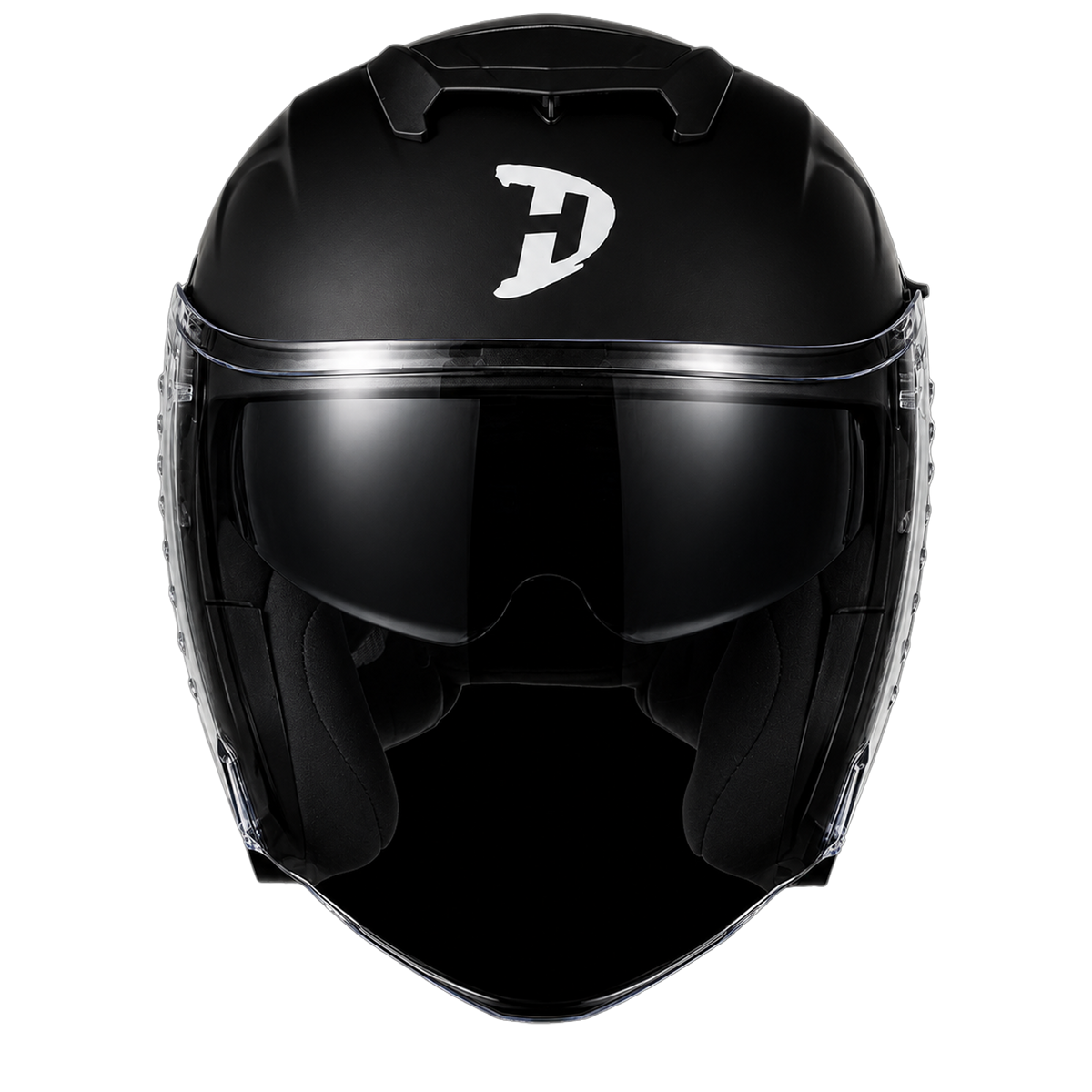 D.O.T. & ECE Daytona Spyder Jet- Dull Black
