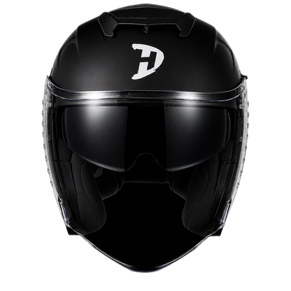 D.O.T. & ECE Daytona Spyder Jet- Dull Black
