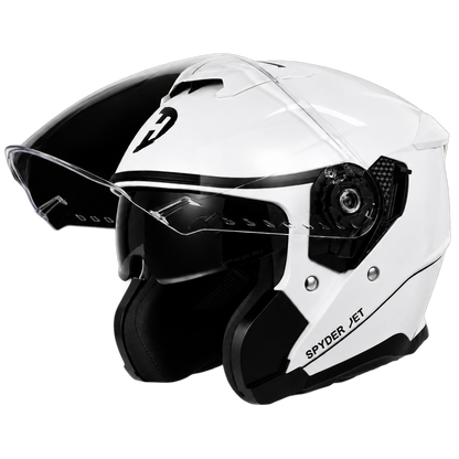 D.O.T. & ECE Daytona Spyder Jet- Hi-Gloss White