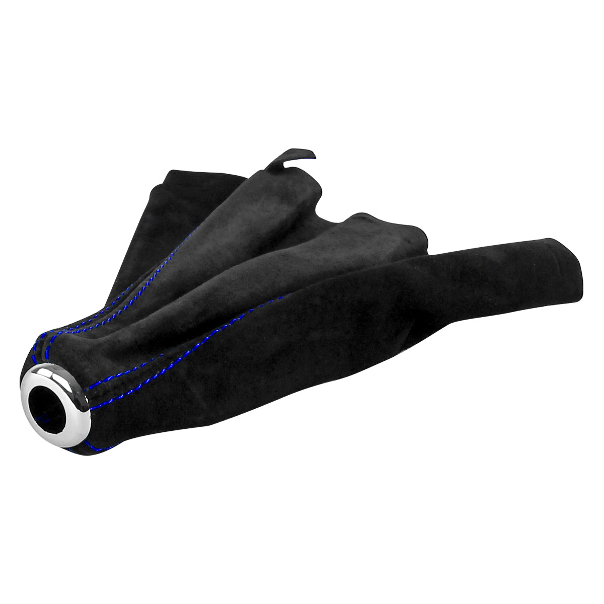 1992-2001 Honda Civic/Del Sol Acura Integra Black Suede JDM Manual Shift Boot w/ Blue Stitching