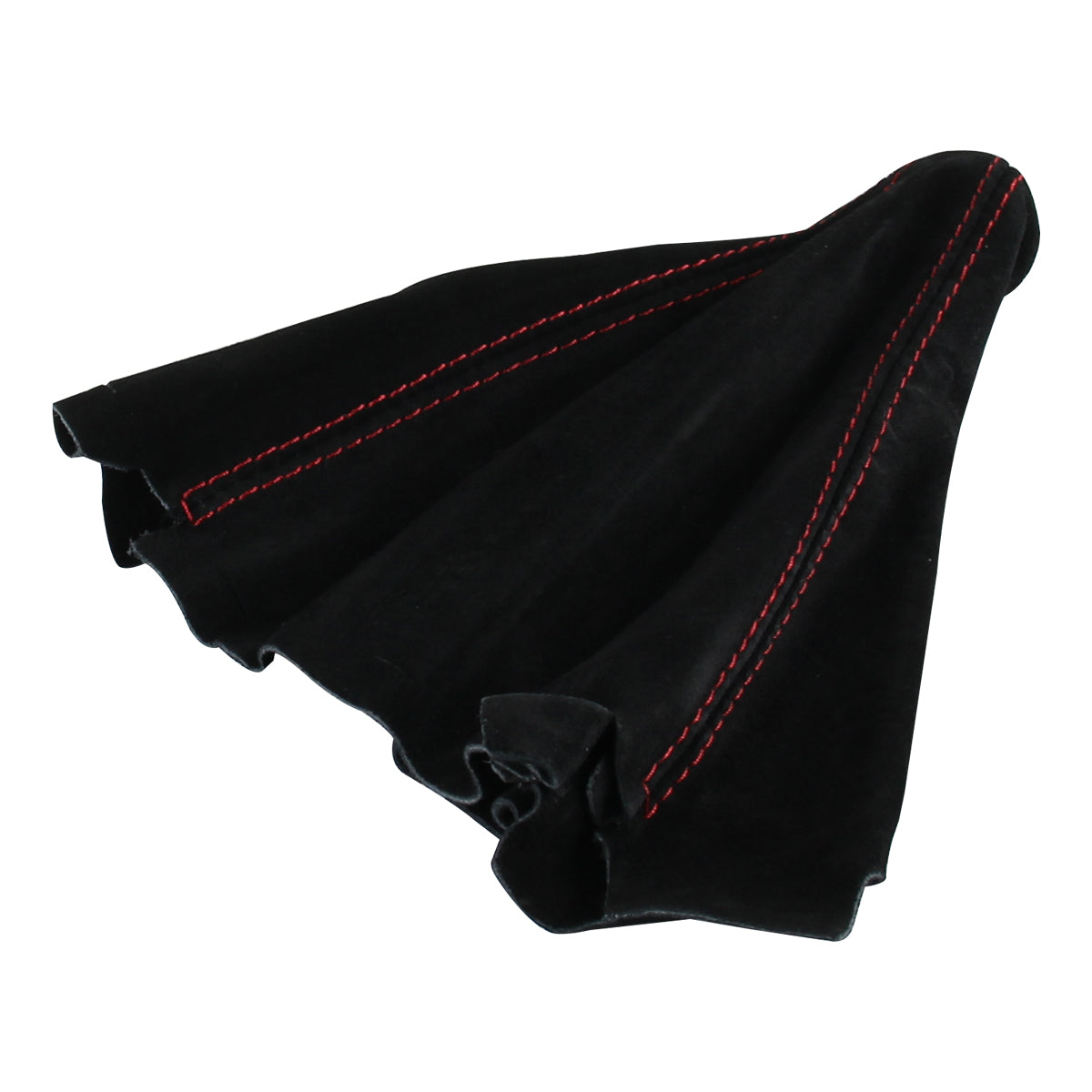 1992-2001 Honda Civic/Del Sol Acura Integra Black Suede JDM Manual Shift Boot w/ Red Stitching