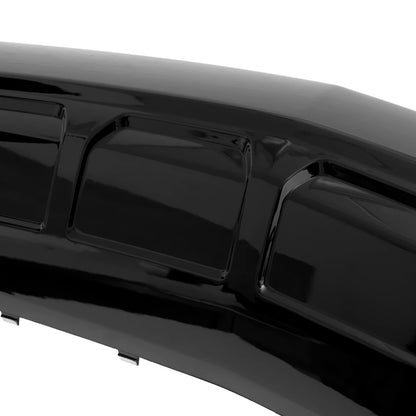 2022-2024 Chevrolet Silverado 1500 Black Front Bumper Lower Valance Skid Plate