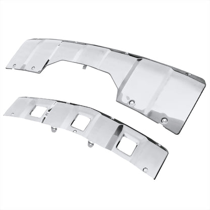 2007-2009 Mercedes Benz X164 GL320/GL350/GL450 Front & Rear Chrome Stainless Steel Skid Plate Kit
