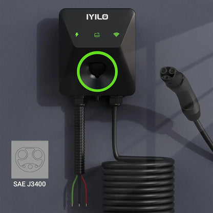 IYILO Level 2 EV Charger NACS (J3400)Hardwired – 48A