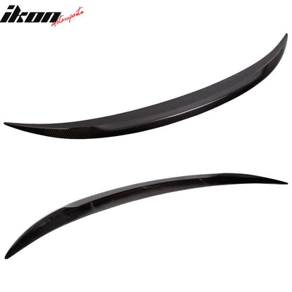 2007-2011 BMW E82 1-Series Coupe P Style Trunk Spoiler Carbon Fiber
