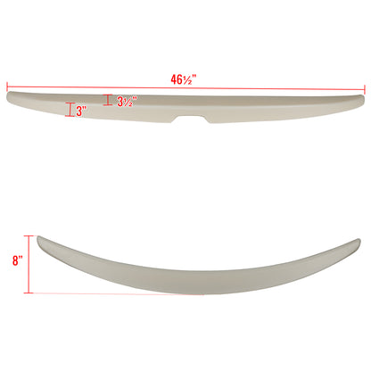 2008-2012 Honda Accord Sedan Unpainted ABS OE Style Rear Trunk Spoiler
