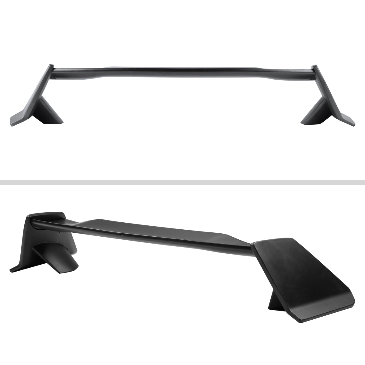 2016-2021 Honda Civic Sedan Black ABS TR Style Rear Spoiler Wing