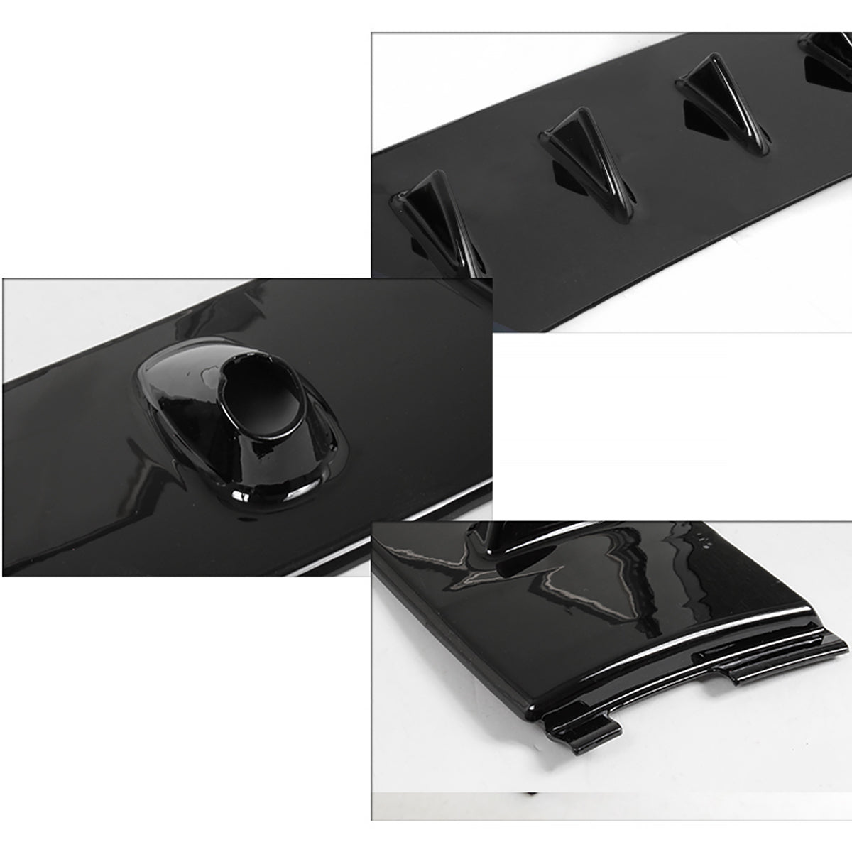 2003-2008 Mitsubishi Lancer EVO 8/EVO 9 Glossy Black Shark Fin Style Roof Spoiler