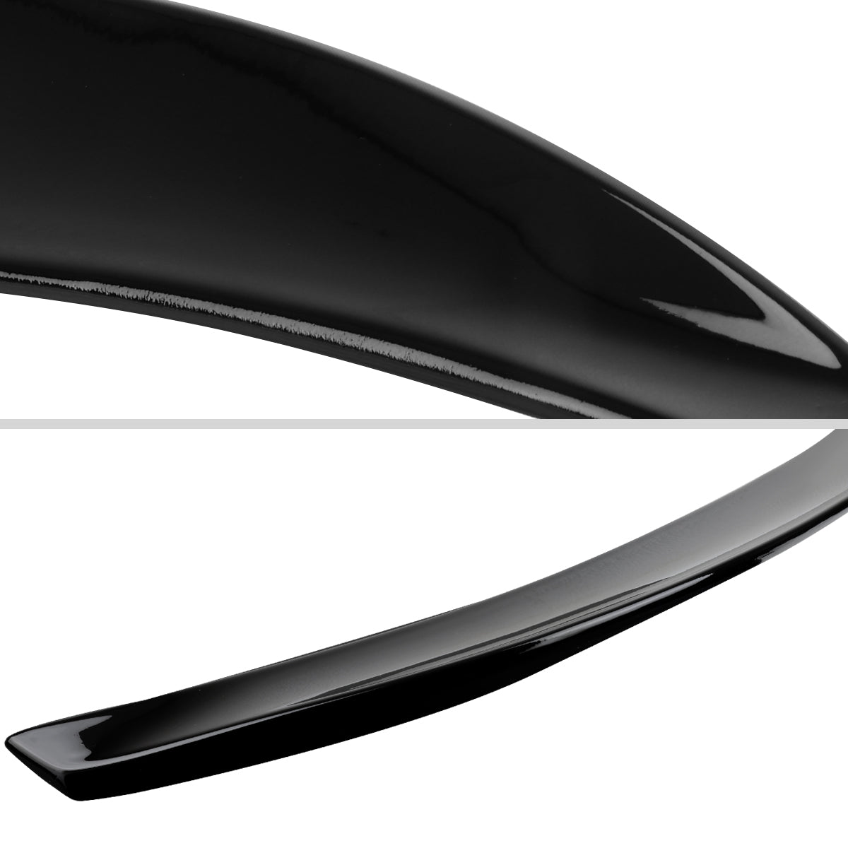 2014-2020 BMW F32 3 Series Coupe Glossy Black  M Perfromance Aesthetic  ABS Rear Trunk  Spoiler