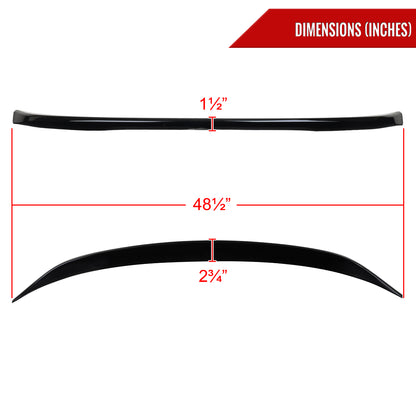 2019-2025 BMW G20 G80 3 Series 330i Glossy Black M Perfromance Aesthetic  ABS Rear Trunk  Spoiler