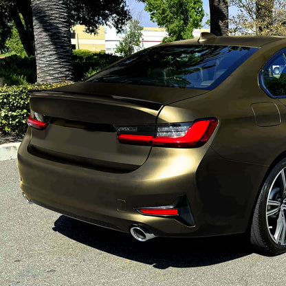 2019-2025 BMW G20 G80 3 Series 330i Glossy Black M Perfromance Aesthetic  ABS Rear Trunk  Spoiler