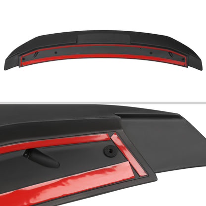 2010-2014 Ford Mustang Matte Black ABS Factory GT500 Style Rear Spoiler